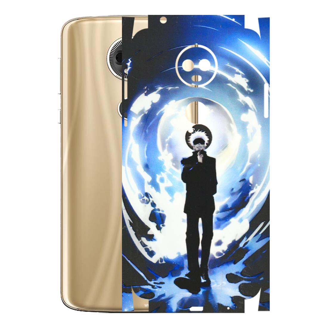 Motorola Phone Skins (All Models) - Jujustu Kaisen Anime Manga - 3D Embossed Finish (L-317) Motorola Moto E5 Plus