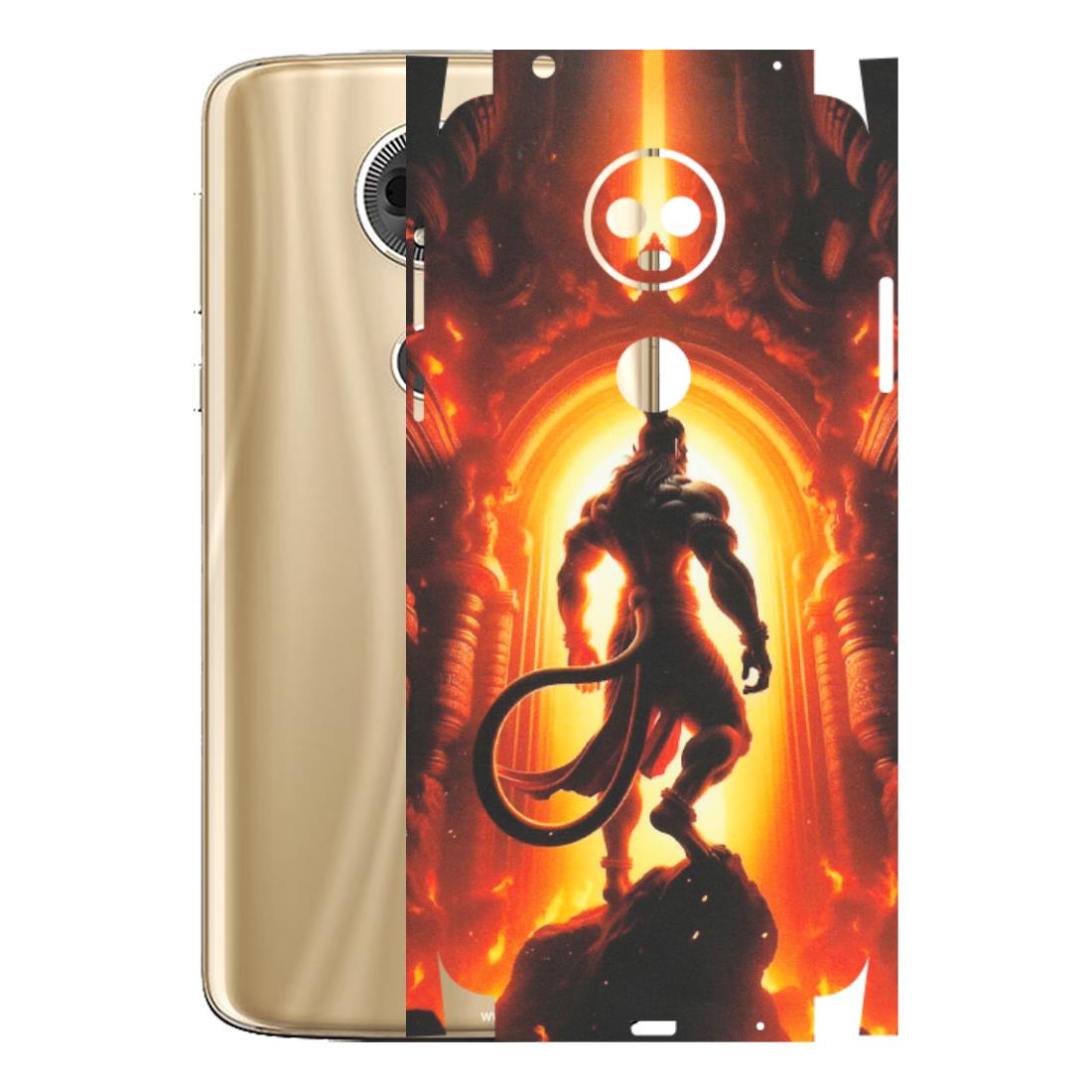 Motorola Phone Skins (All Models) - HanumanJi - Matte Finish (M-06) Motorola Moto E5 Plus