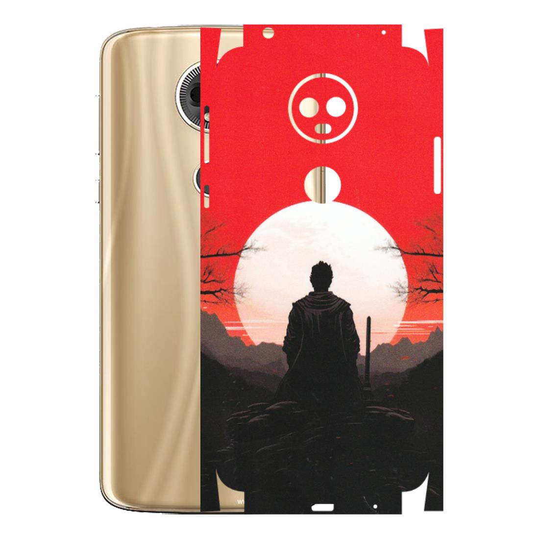 Motorola Phone Skins (All Models) - Samurai Anime - Matte Finish (M-141) Motorola Moto E5 Plus