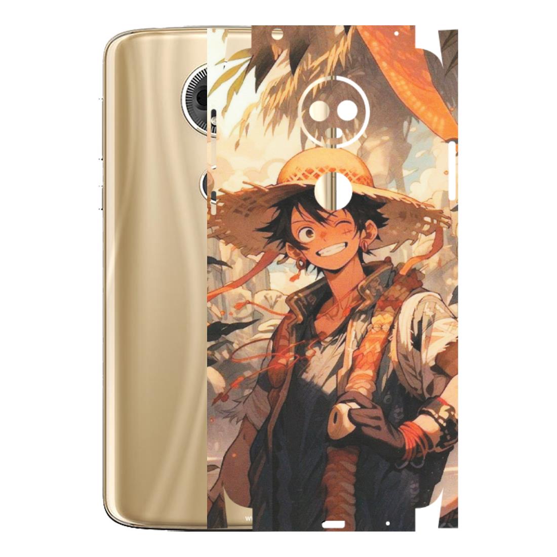 Motorola Phone Skins (All Models) - Anime Character Smile - Matte Finish (M-33) Motorola Moto E5 Plus