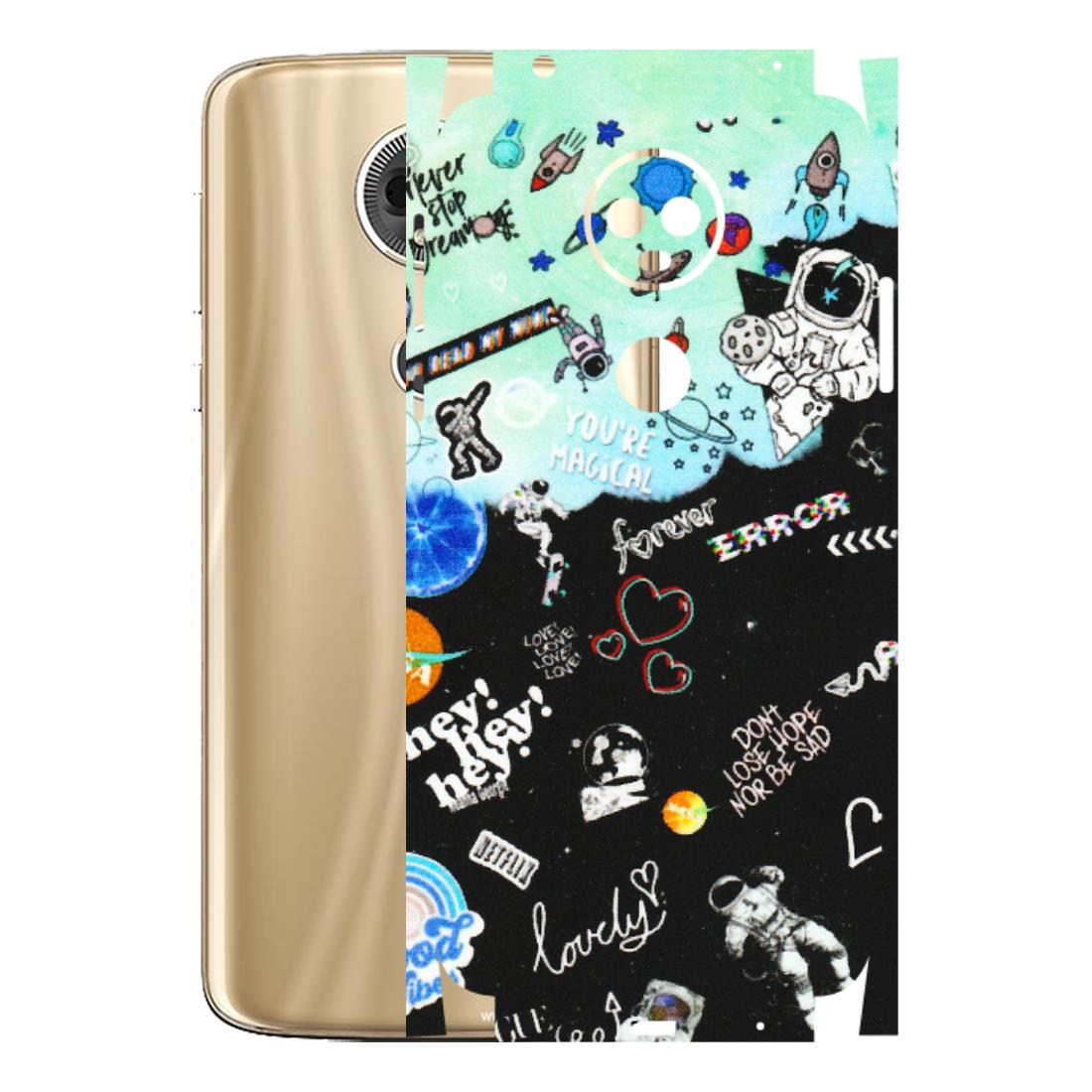 Motorola Phone Skins (All Models) - Living In A Space Dream - Matte Finish (M-46) Motorola Moto E5 Plus
