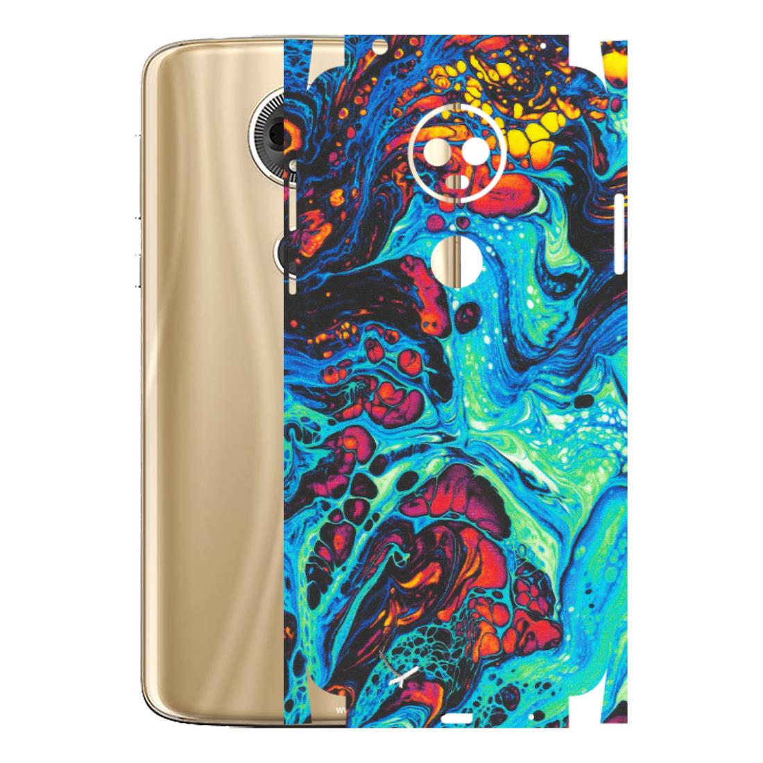 Motorola Phone Skins (All Models) - Majestic Galactic Marbel - Matte Finish (M-85) Motorola Moto E5 Plus