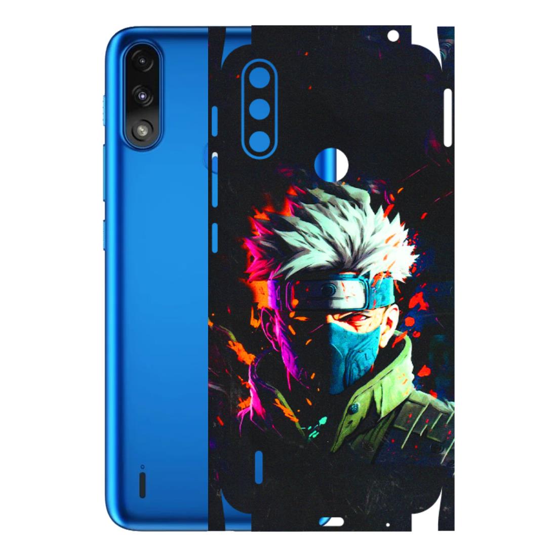 Motorola Phone Skins (All Models) - Anime Cool Character - 3D Embossed Finish (L-59) Motorola Moto E7 Power