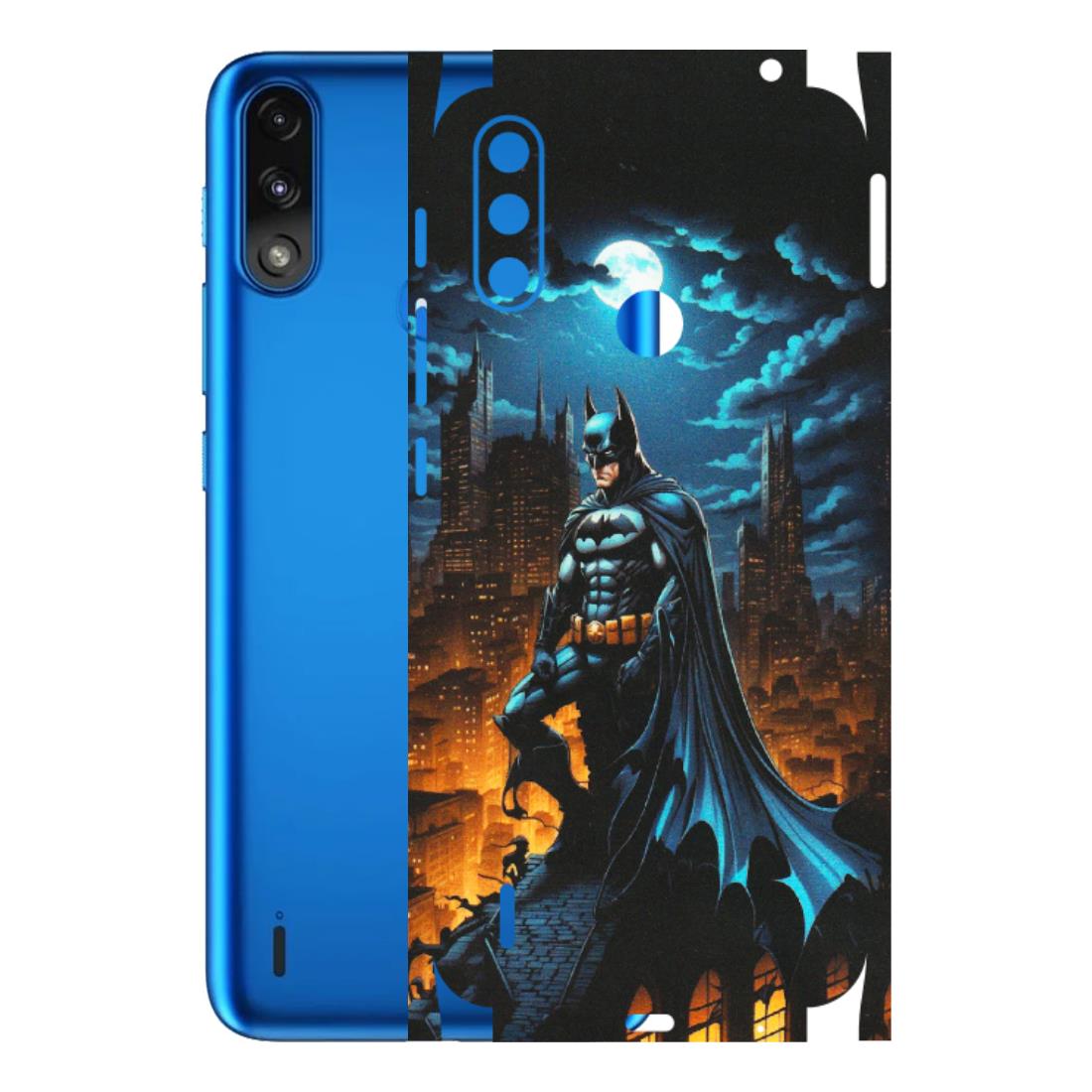Motorola Phone Skins (All Models) - Batman Arkham City - Matte Finish (M-01) Motorola Moto E7 Power