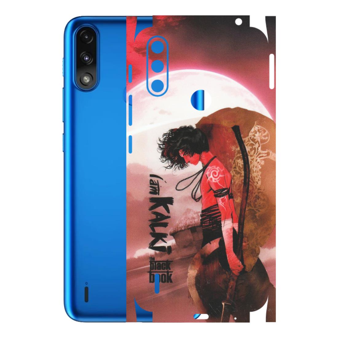 Motorola Phone Skins (All Models) - The Black Book Kalia Anime - Matte Finish (M-129) Motorola Moto E7 Power