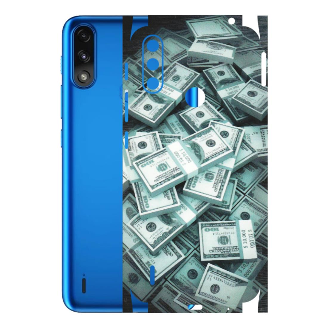 Motorola Phone Skins (All Models) - Hundred Dollar Bill - Matte Finish (M-162) Motorola Moto E7 Power