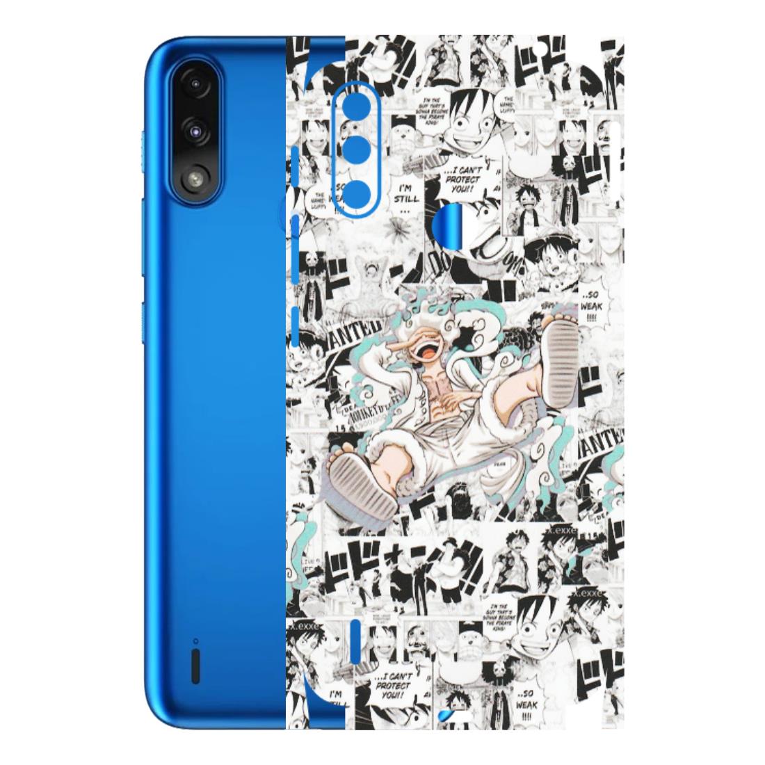 Motorola Phone Skins (All Models) - Hi Hello Doodles - Matte Finish (M-25) Motorola Moto E7 Power