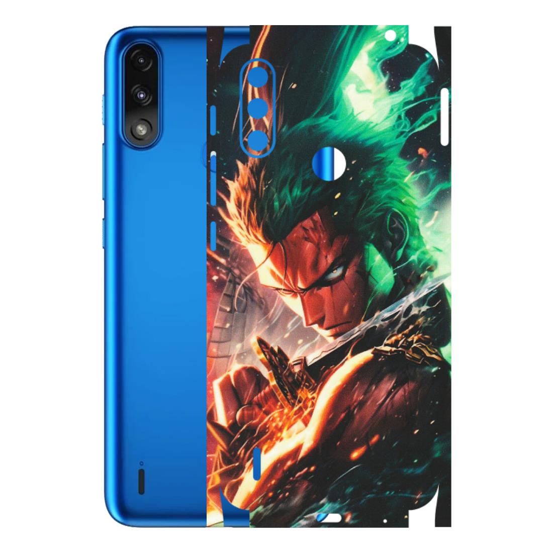 Motorola Phone Skins (All Models) - Anime Gojo Sword - Matte Finish (M-32) Motorola Moto E7 Power