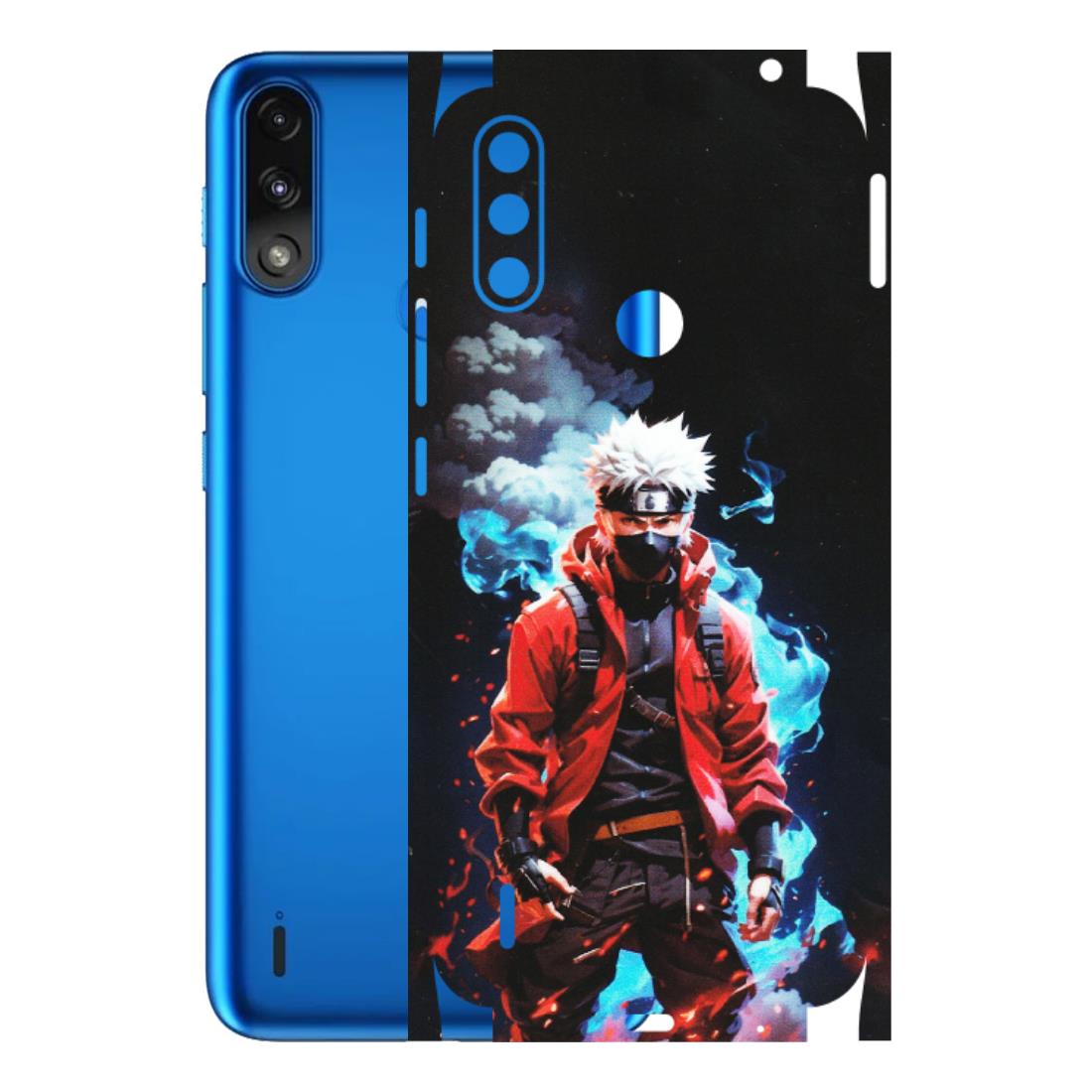 Motorola Phone Skins (All Models) - Kakashi Hatake Naruto - Matte Finish (M-60) Motorola Moto E7 Power