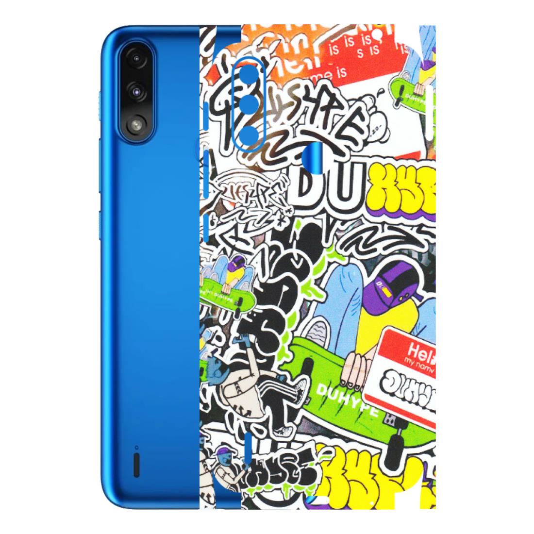 Motorola Phone Skins (All Models) - Dope Graffiti - Matte Finish (M-61) Motorola Moto E7 Power