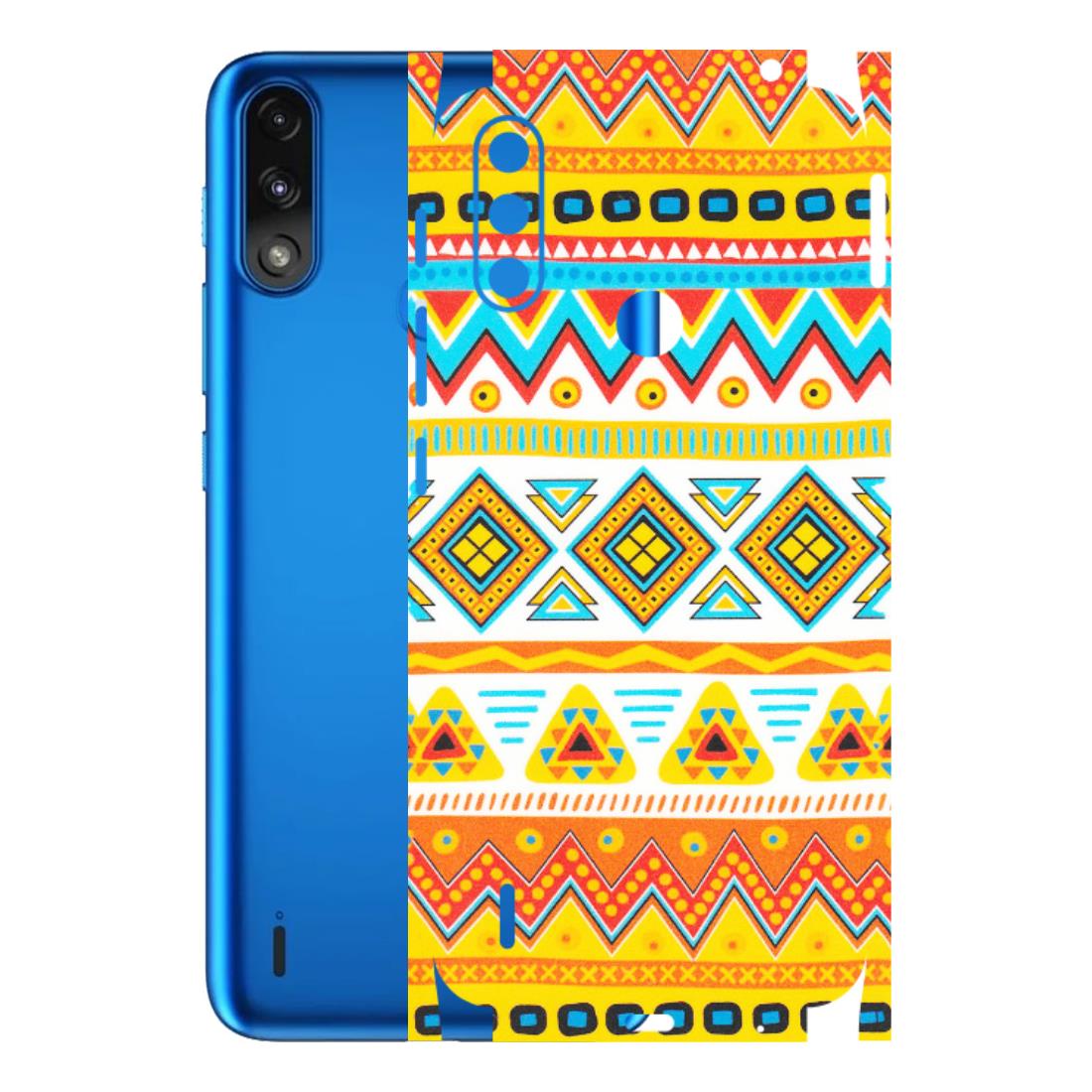 Motorola Phone Skins (All Models) - Mexican Abstract - Matte Finish (M-71) Motorola Moto E7 Power