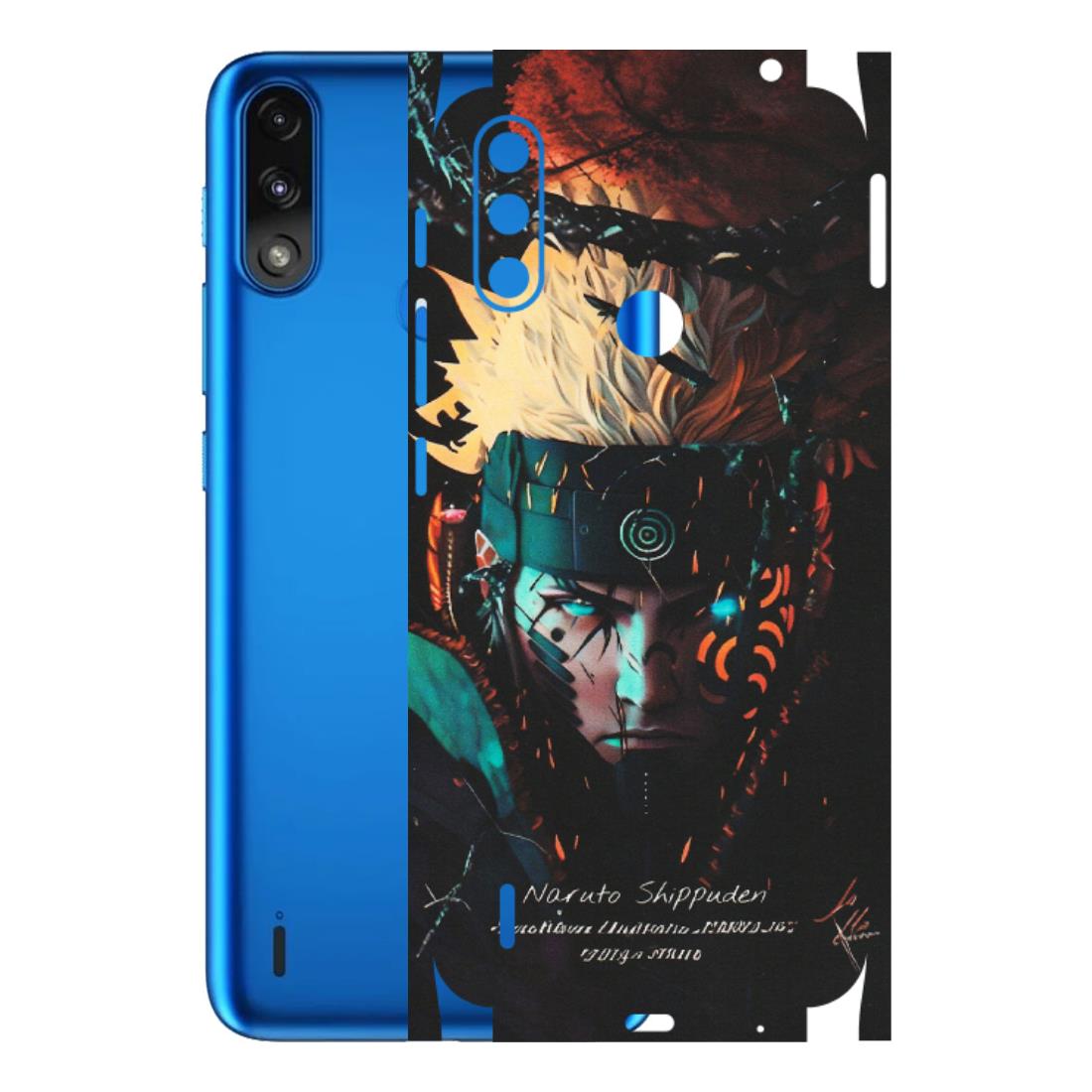 Motorola Phone Skins (All Models) - Naruto Shippuden - Matte Finish (M-76) Motorola Moto E7 Power
