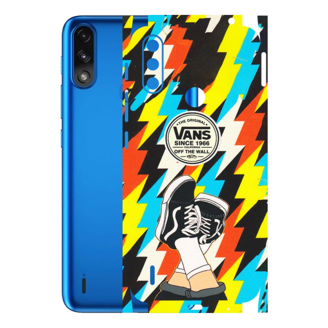 Motorola Phone Skins (All Models) - The Original Vans - Matte Finish (M-78) Motorola Moto E7 Power