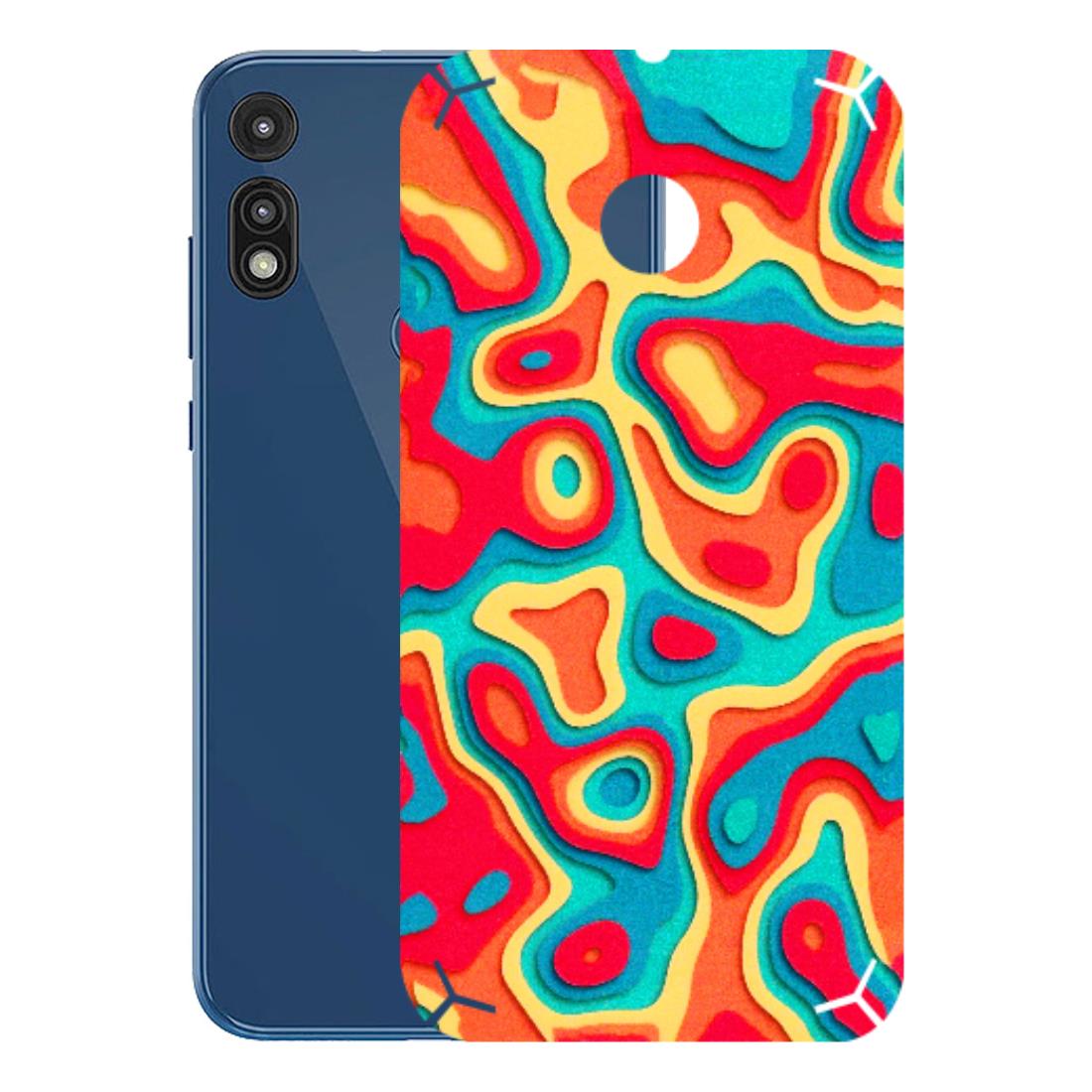 Motorola Phone Skins (All Models) - Abstract Swirl - 3D Embossed Finish (L-150) Motorola Moto E