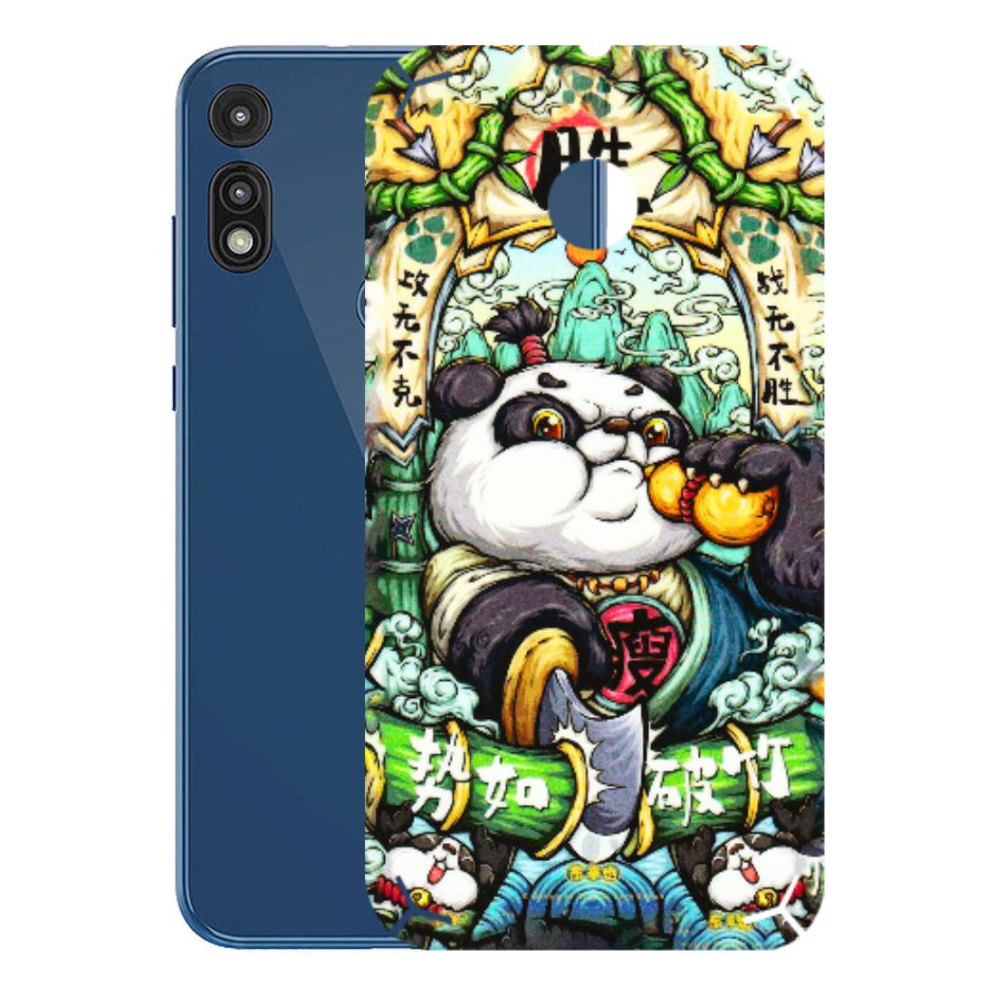 Motorola Phone Skins (All Models) - Royal Rich Panda - 3D Embossed Finish (L-170) Motorola Moto E
