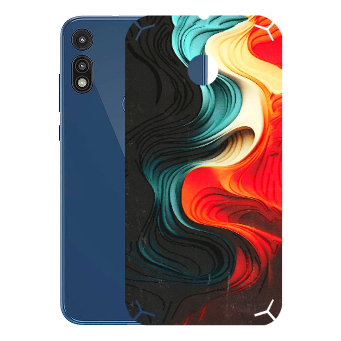 Motorola Phone Skins (All Models) - The Silky Swirl - 3D Embossed Finish (L-240) Motorola Moto E