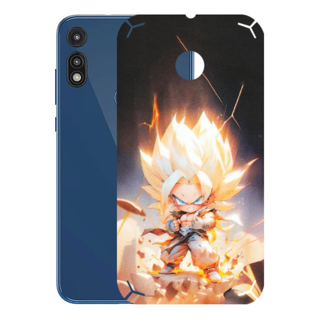 Motorola Phone Skins (All Models) - Goku Dragon Cute Anime - Matte Finish (M-131) Motorola Moto E