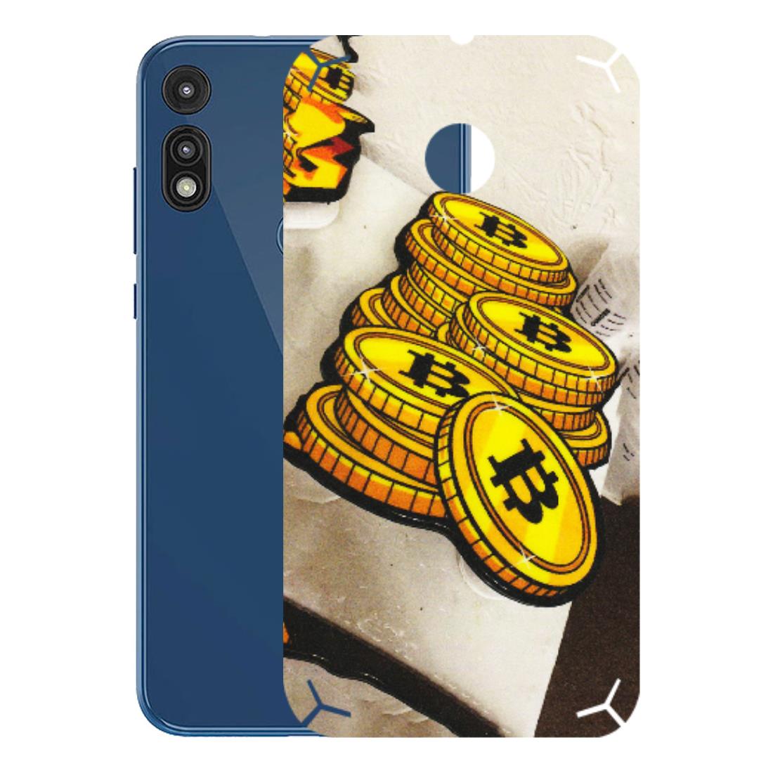 Motorola Phone Skins (All Models) - Billionaire Bitcoin Collection - Matte Finish (M-92) Motorola Moto E