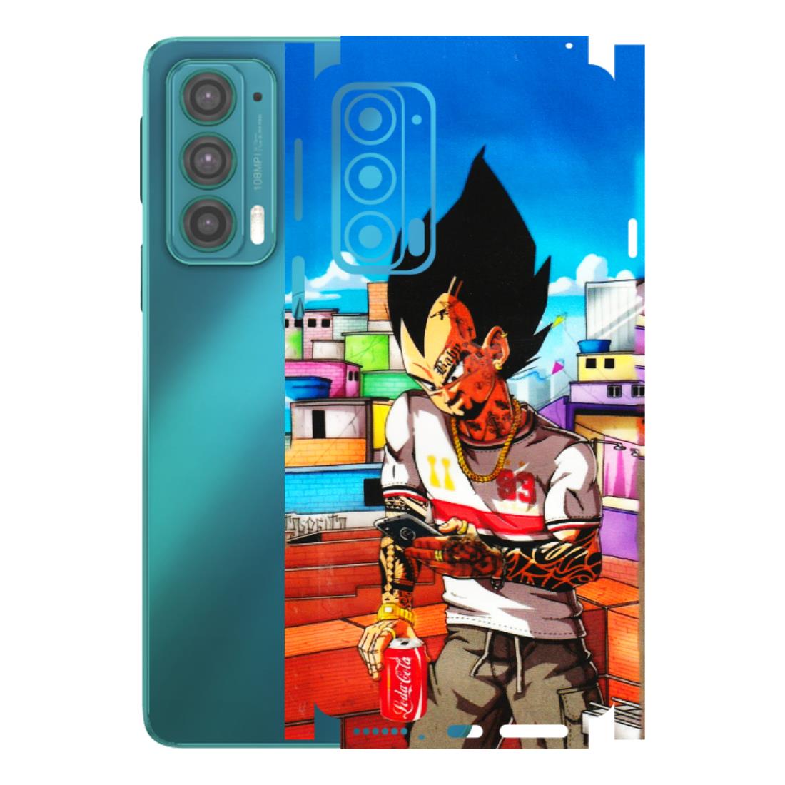 Motorola Phone Skins (All Models) - Vegeta - 3D Embossed Finish (L-136) Motorola Moto Edge 20 (5G)