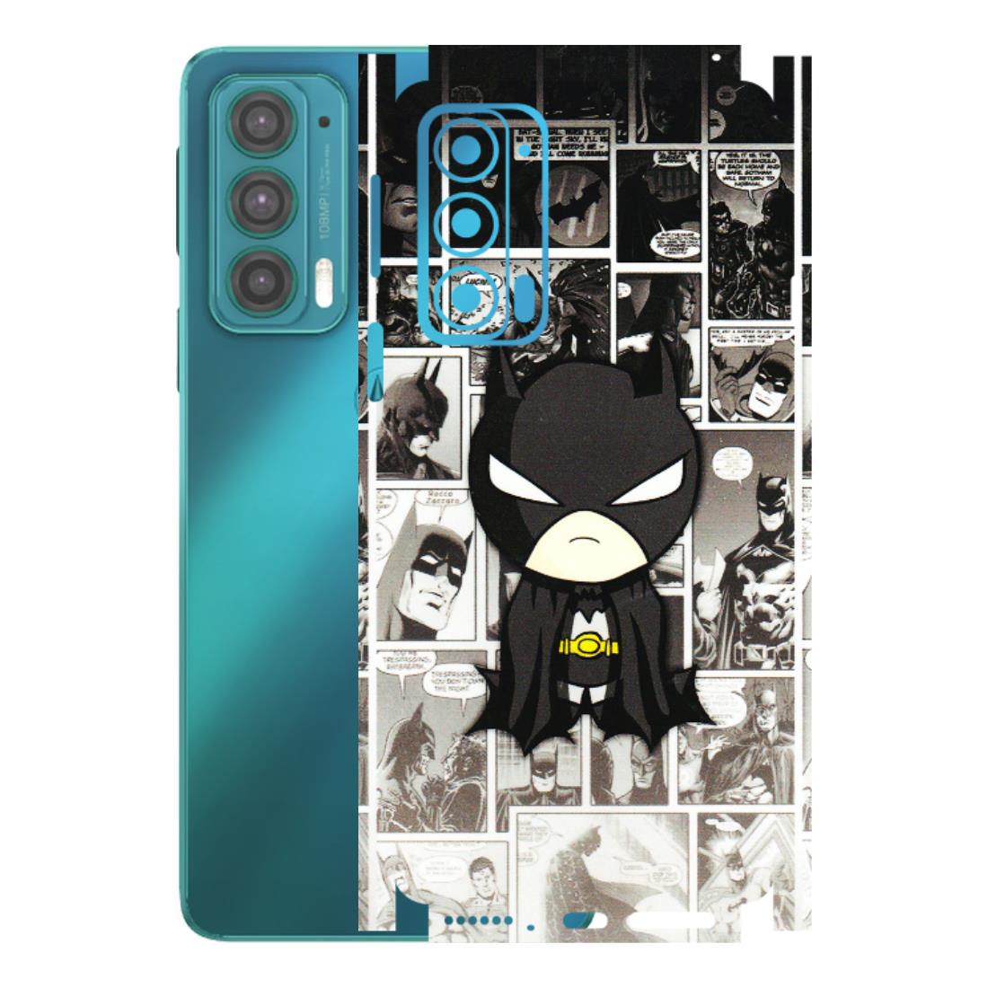 Motorola Phone Skins (All Models) - Toon Batman - 3D Embossed Finish (L-182) Motorola Moto Edge 20 (5G)