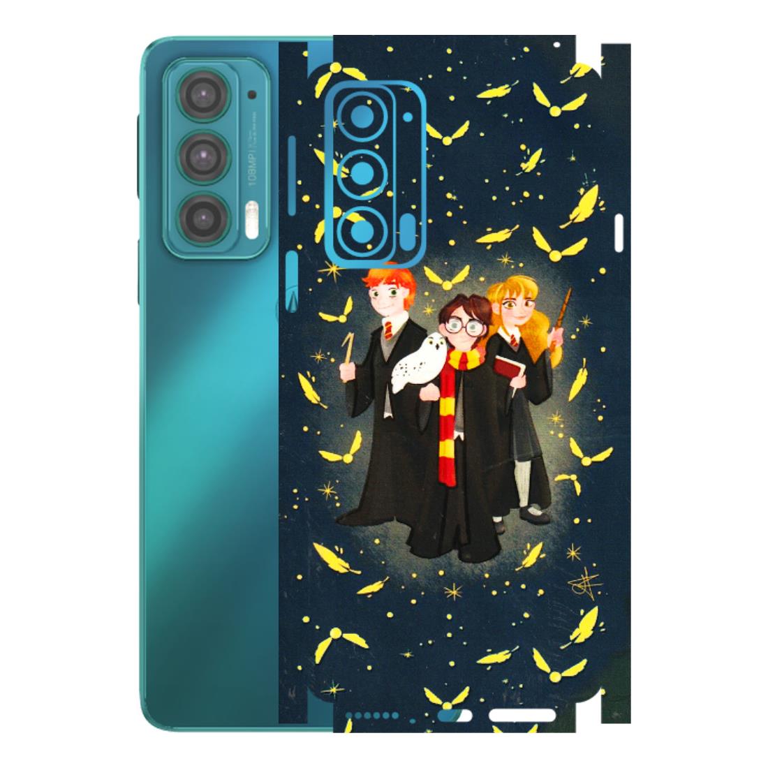 Motorola Phone Skins (All Models) - Harry Potter - 3D Embossed Finish (L-183) Motorola Moto Edge 20 (5G)