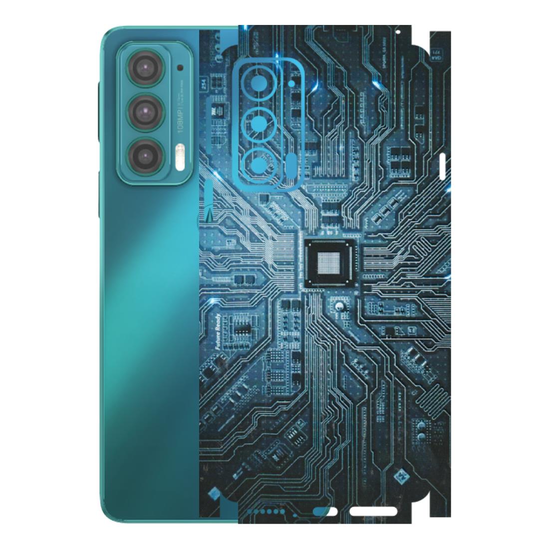 Motorola Phone Skins (All Models) - Original Circuit - 3D Embossed Finish (L-267) Motorola Moto Edge 20 (5G)