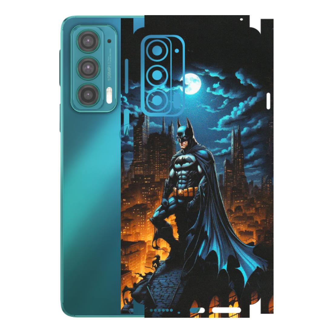 Motorola Phone Skins (All Models) - Batman Arkham City - Matte Finish (M-01) Motorola Moto Edge 20 (5G)