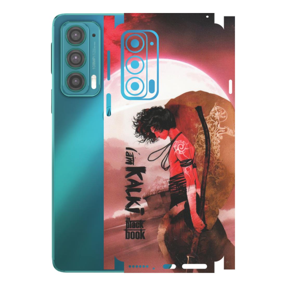 Motorola Phone Skins (All Models) - The Black Book Kalia Anime - Matte Finish (M-129) Motorola Moto Edge 20 (5G)