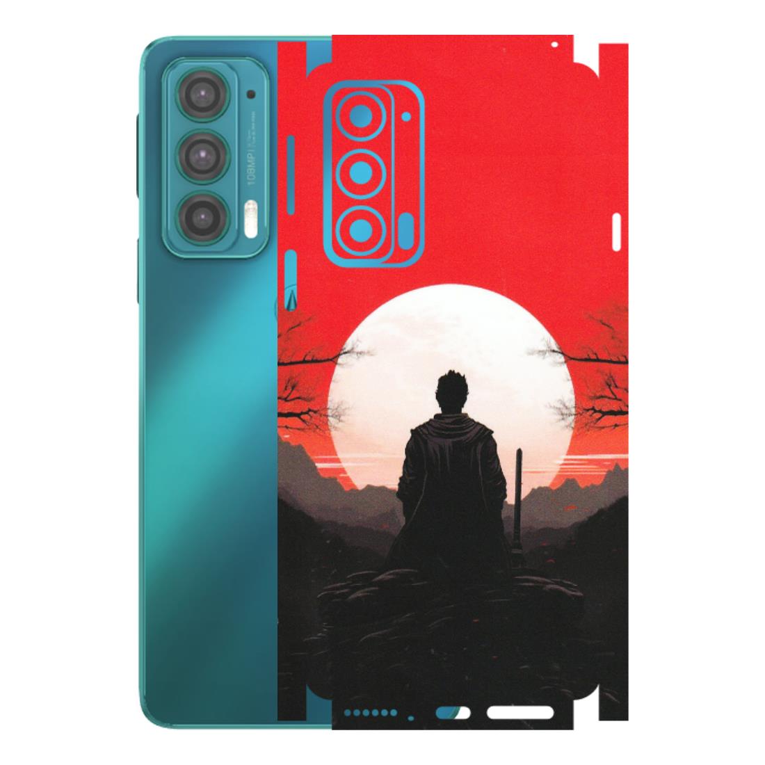 Motorola Phone Skins (All Models) - Samurai Anime - Matte Finish (M-141) Motorola Moto Edge 20 (5G)