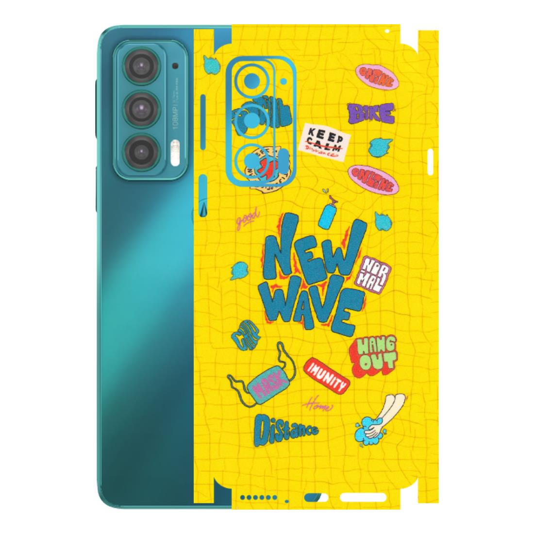 Motorola Phone Skins (All Models) - New Wave Life - Matte Finish (M-17) Motorola Moto Edge 20 (5G)