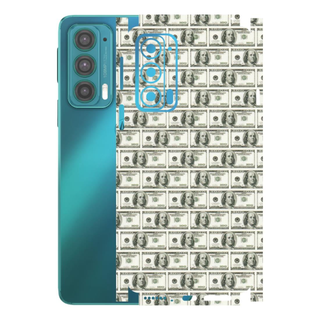 Motorola Phone Skins (All Models) - I Love Dollars - Matte Finish (M-40) Motorola Moto Edge 20 (5G)