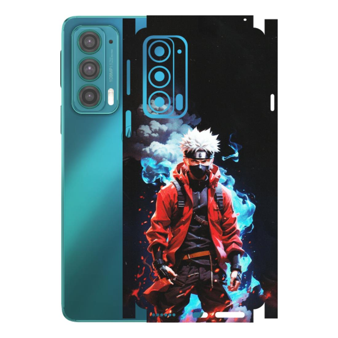 Motorola Phone Skins (All Models) - Kakashi Hatake Naruto - Matte Finish (M-60) Motorola Moto Edge 20 (5G)
