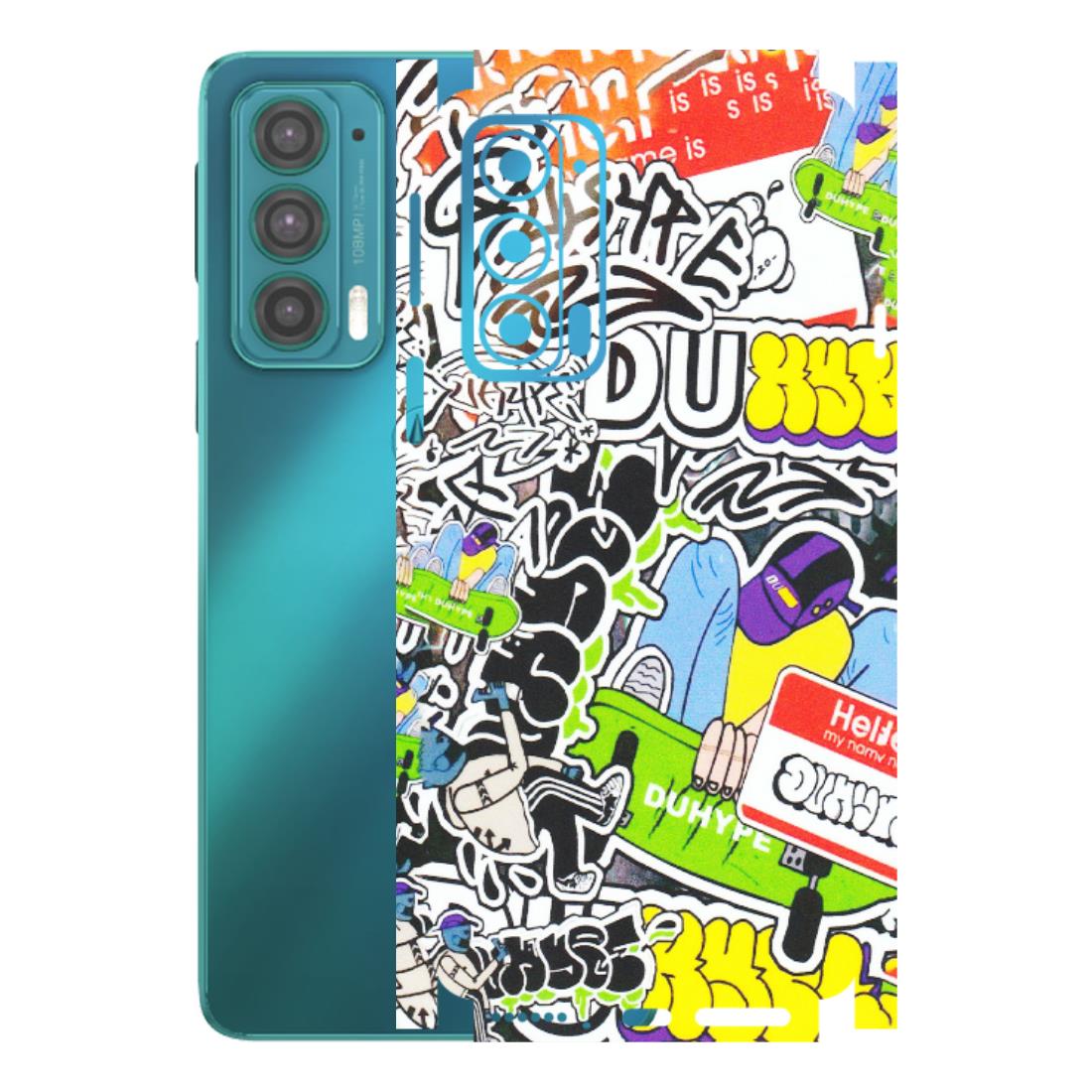 Motorola Phone Skins (All Models) - Dope Graffiti - Matte Finish (M-61) Motorola Moto Edge 20 (5G)