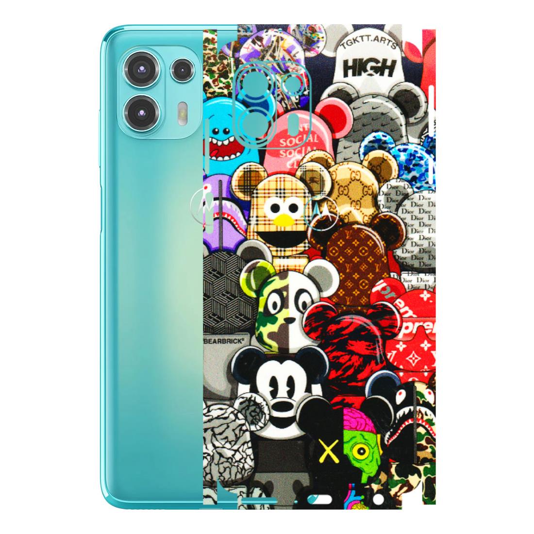 Motorola Phone Skins (All Models) - More Mickey Mouses - 3D Embossed Finish (L-118) Motorola Moto Edge 20 Fusion