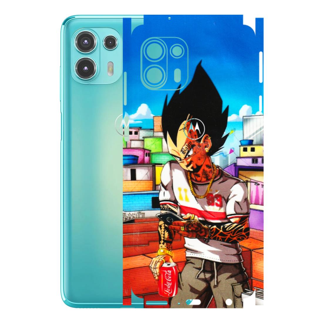 Motorola Phone Skins (All Models) - Vegeta - 3D Embossed Finish (L-136) Motorola Moto Edge 20 Fusion