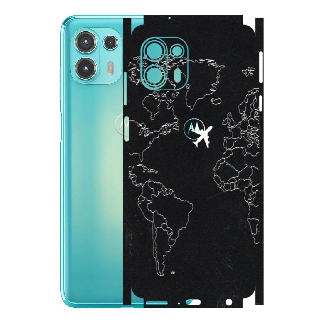 Motorola Phone Skins (All Models) - Never Ending Travel - 3D Embossed Finish (L-79) Motorola Moto Edge 20 Fusion
