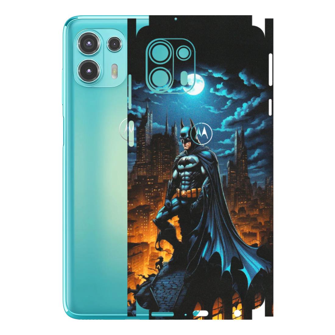 Motorola Phone Skins (All Models) - Batman Arkham City - Matte Finish (M-01) Motorola Moto Edge 20 Fusion