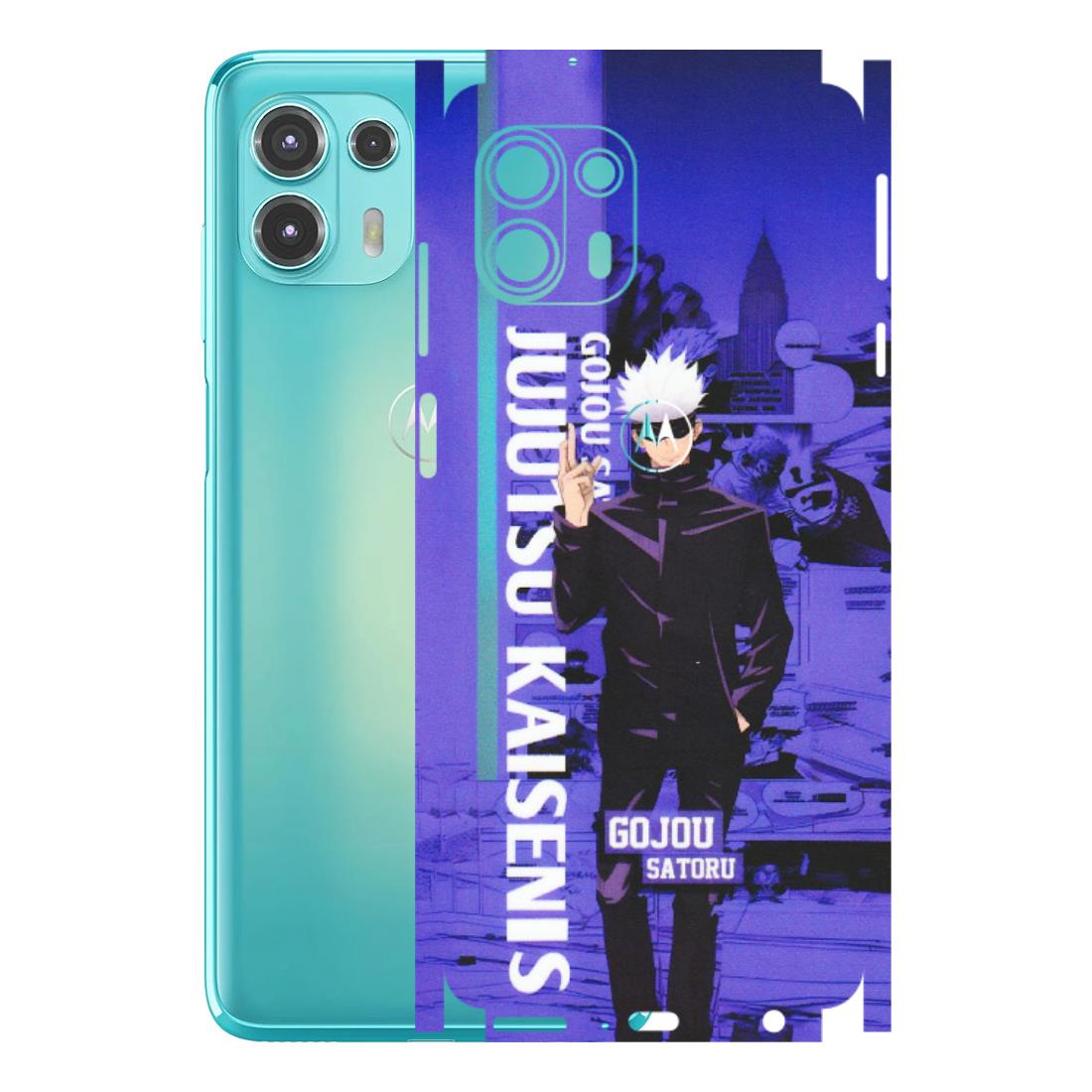 Motorola Phone Skins (All Models) - Jujutsu Kaisen Gojo - Matte Finish (M-05) Motorola Moto Edge 20 Fusion