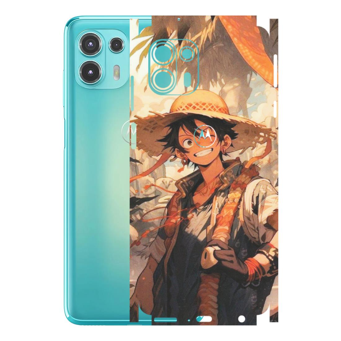 Motorola Phone Skins (All Models) - Anime Character Smile - Matte Finish (M-33) Motorola Moto Edge 20 Fusion