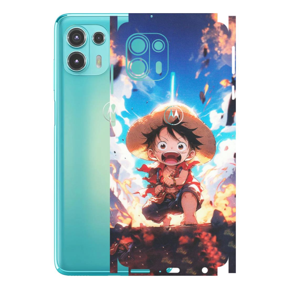 Motorola Phone Skins (All Models) - Toon One Piece Cute Character - Matte Finish (M-35) Motorola Moto Edge 20 Fusion