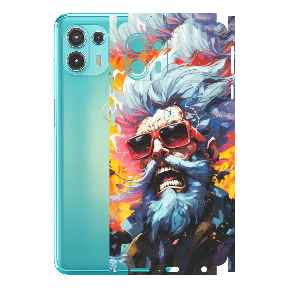 Motorola Phone Skins (All Models) - Daddy Cool Character - Matte Finish (M-43) Motorola Moto Edge 20 Fusion