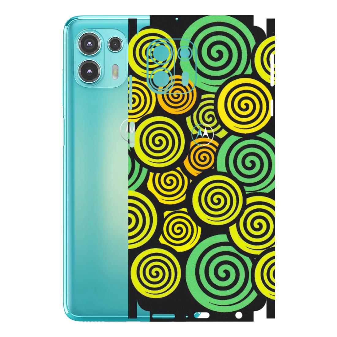 Motorola Phone Skins (All Models) - Crazy Spiral - Matte Finish (M-91) Motorola Moto Edge 20 Fusion