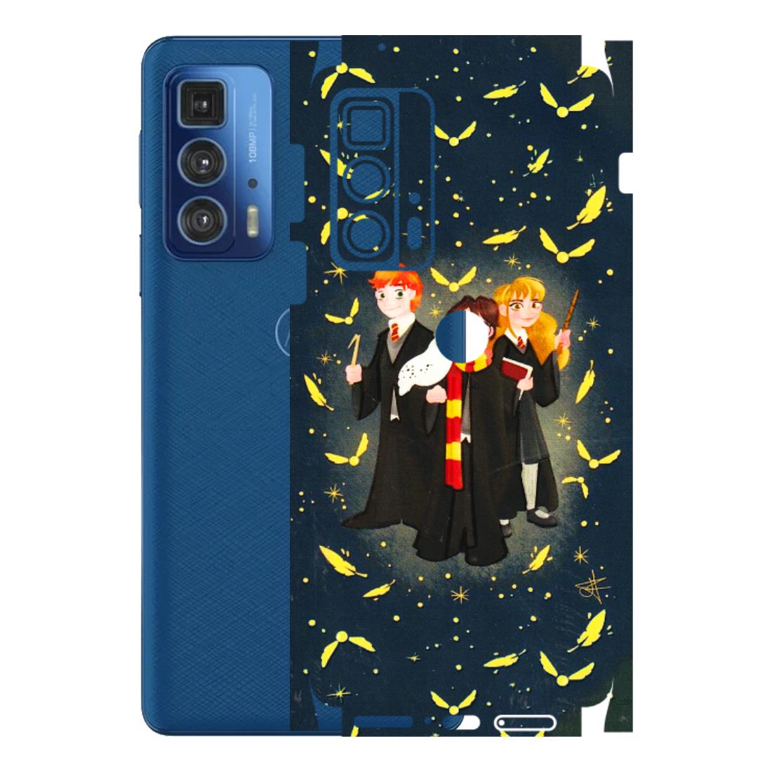 Motorola Phone Skins (All Models) - Harry Potter - 3D Embossed Finish (L-183) Motorola Moto Edge 20 Pro