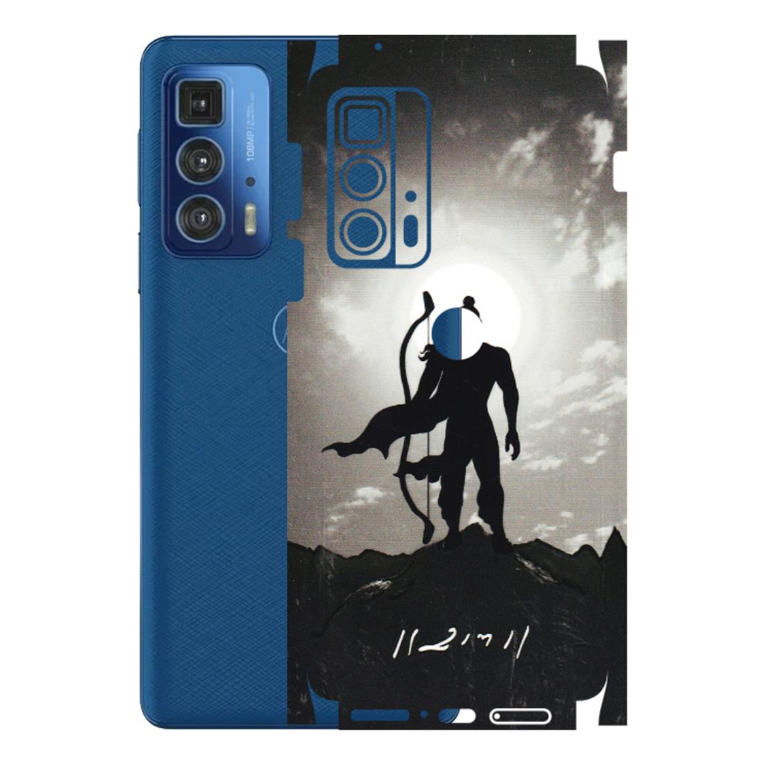 Motorola Phone Skins (All Models) - Jai Siya Ram - 3D Embossed Finish (L-200) Motorola Moto Edge 20 Pro