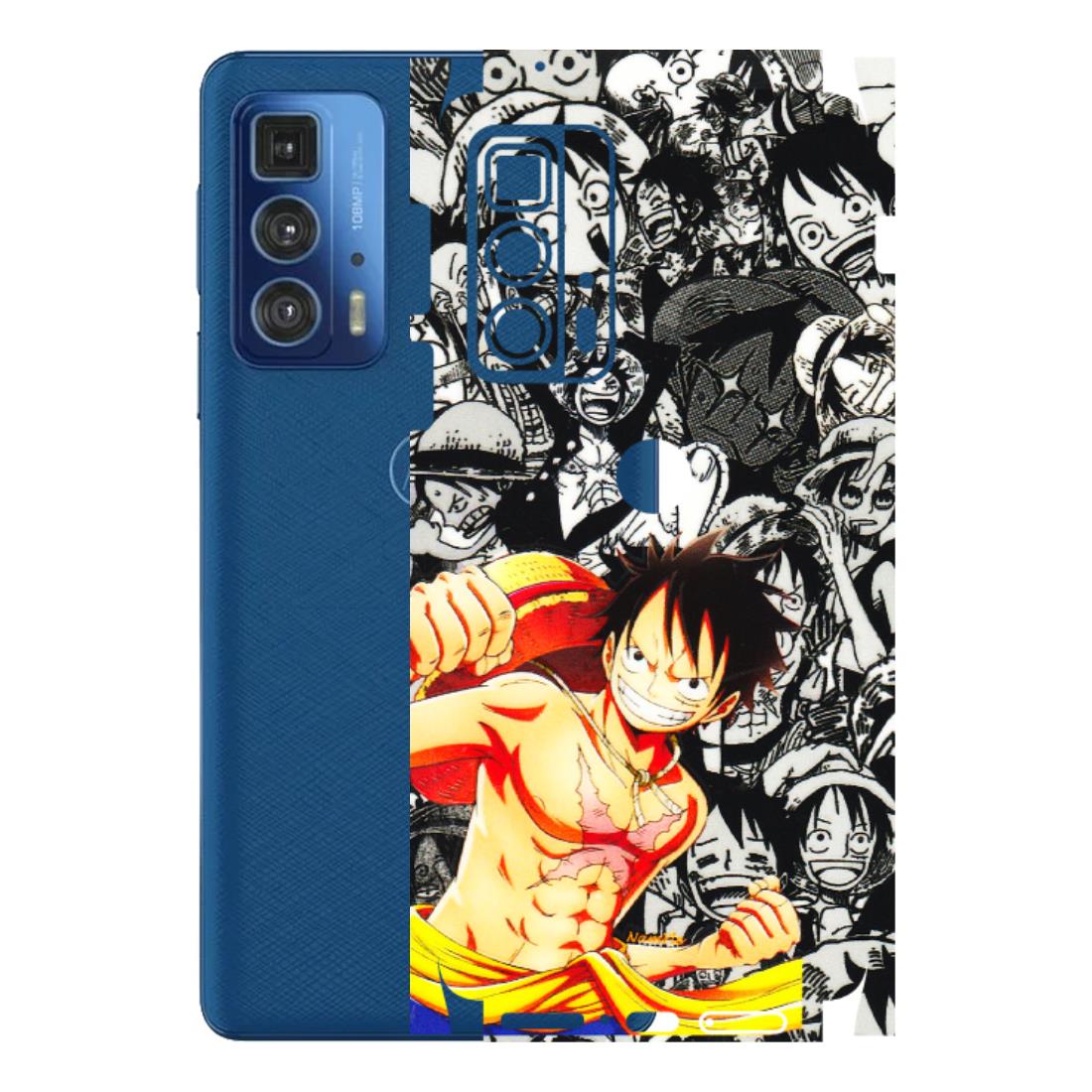 Motorola Phone Skins (All Models) - Anime Comics Games Doodles - 3D Embossed Finish (L-27) Motorola Moto Edge 20 Pro