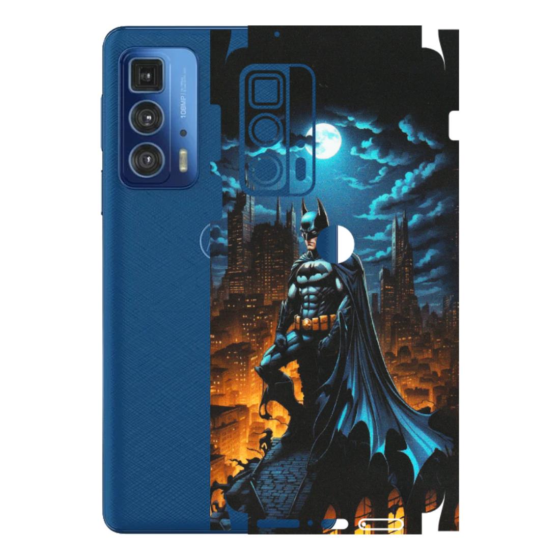 Motorola Phone Skins (All Models) - Batman Arkham City - Matte Finish (M-01) Motorola Moto Edge 20 Pro