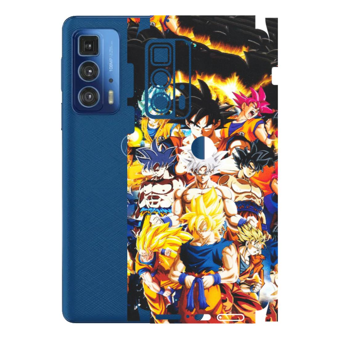 Motorola Phone Skins (All Models) - Ultimate Dragon Ball Z - Matte Finish (M-100) Motorola Moto Edge 20 Pro