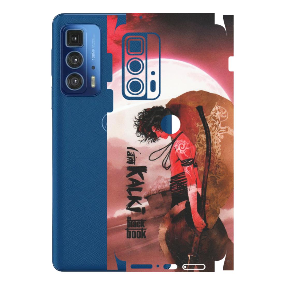 Motorola Phone Skins (All Models) - The Black Book Kalia Anime - Matte Finish (M-129) Motorola Moto Edge 20 Pro