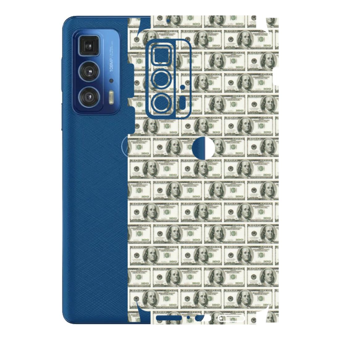 Motorola Phone Skins (All Models) - I Love Dollars - Matte Finish (M-40) Motorola Moto Edge 20 Pro