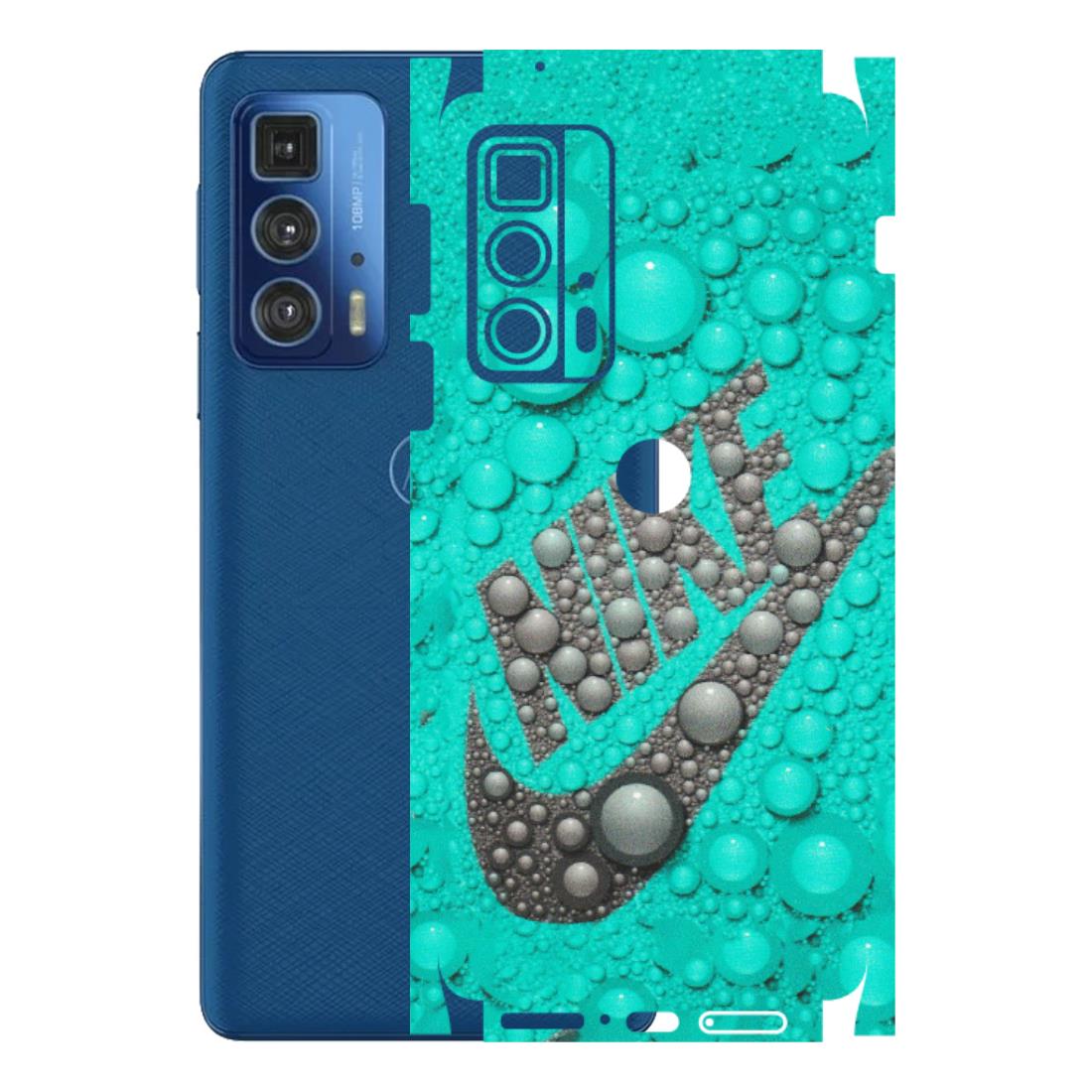Motorola Phone Skins (All Models) - Shoe Brand Bubbles - Matte Finish (M-42) Motorola Moto Edge 20 Pro